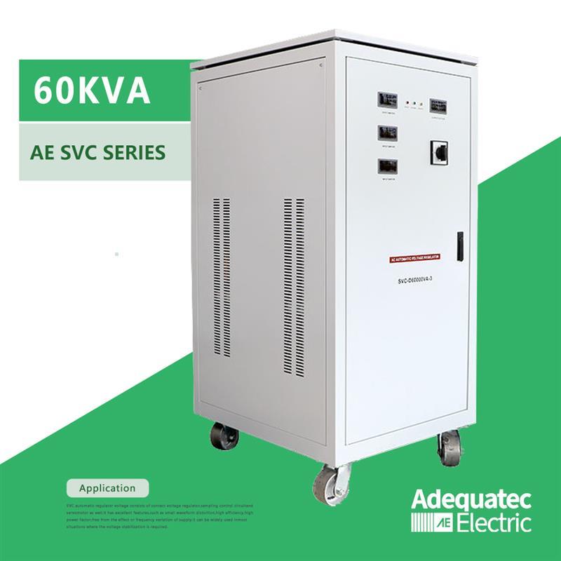 AE High Quality 60kVA Voltage Stabilizer 3 Phase Automatic voltage Regulator Stabilizer AC Voltage Stabilizer